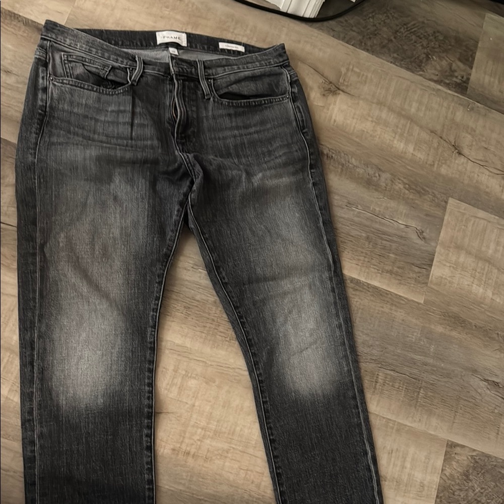 Gray Denim Jeans